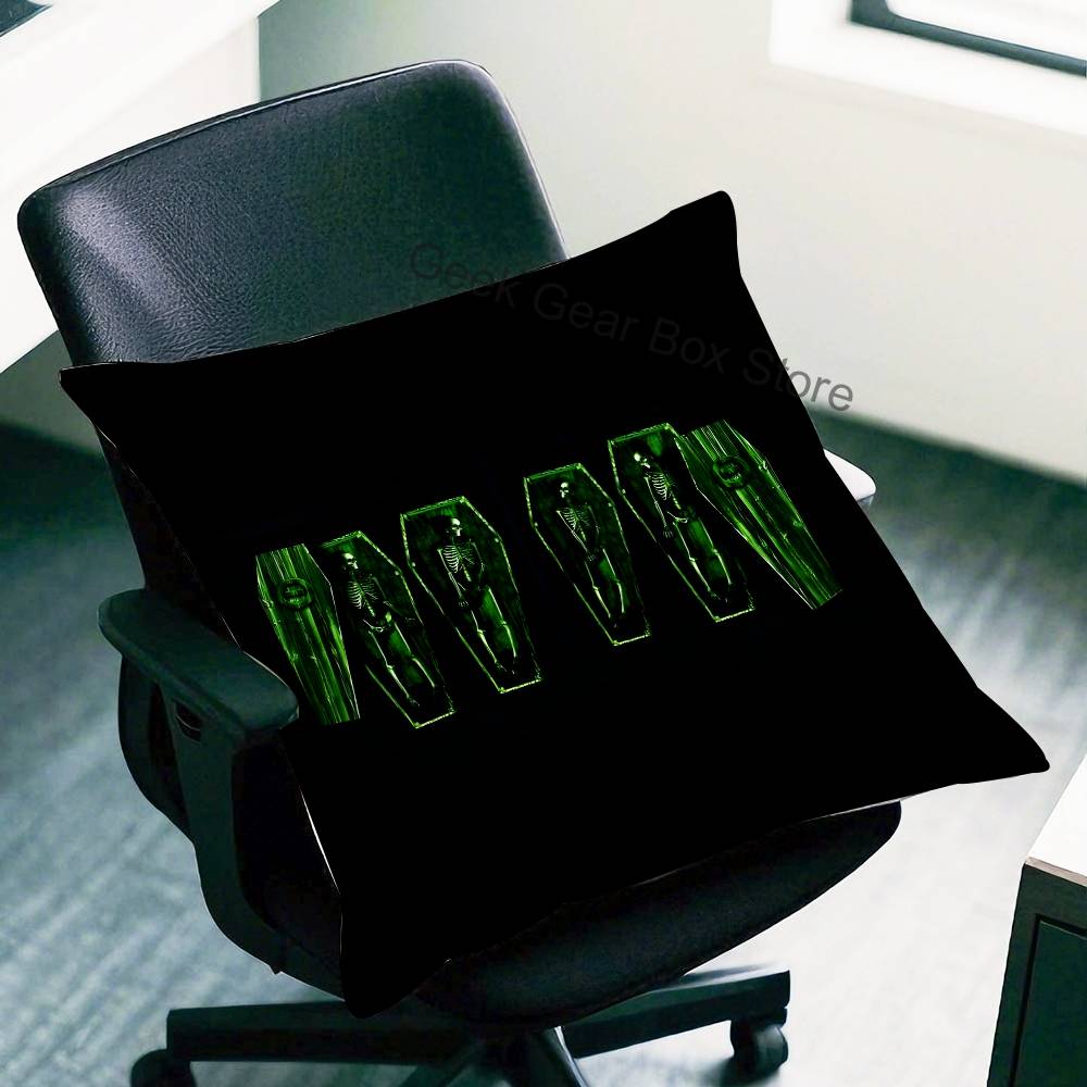 TType O NNegativeS Rock Band Pillow Case cartoon anime peripheral Bedroom Sofa Decorative Cushion Cover Soft Cushion Cover