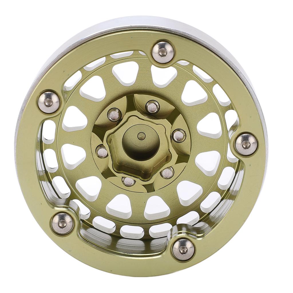 4pcs Beadlock RC Car Wheel Hub Set 1.9in Aluminum Alloy Tire   for 1Celsius10 1Celsius12 1Celsius14 Remote Control Cars