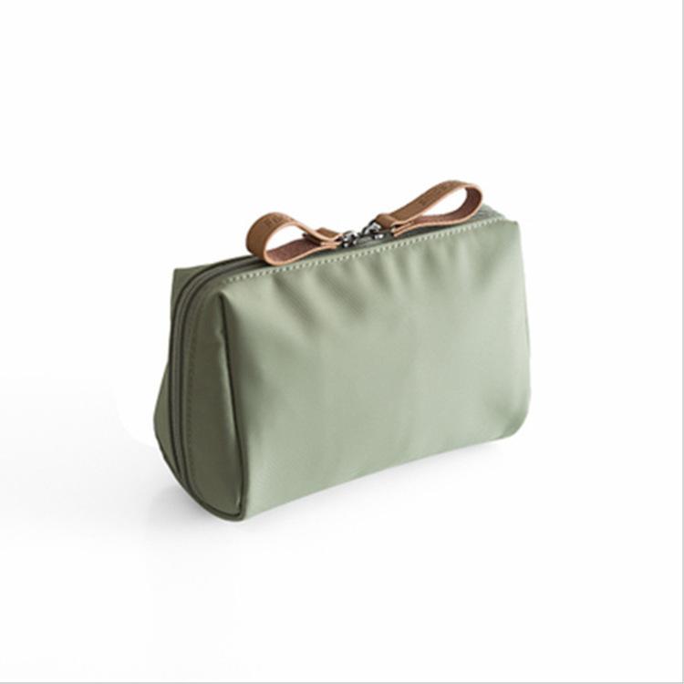 Small Solid Color Portable Makeup Bag, Travel Cosmetic Pouch, Storage Organizer For Daily Use