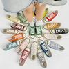 Sapatos de Prancha Clássicos Retro Versáteis Estudante Harajuku Primavera Versão Coreana Sapatos de Lona de Cano Baixo Feminino Casal Masculino