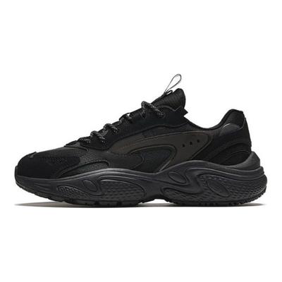 Fashionable Versatile Trendy Shock Absorbing Wear Resistant Low Top Casual Shoes Men Sneaker Black 112428853-2