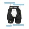 3D skyddande vadderade shorts Butt Pad Shorts EVA Silikon Gear Guard för snowboardåkning skridskoåkning