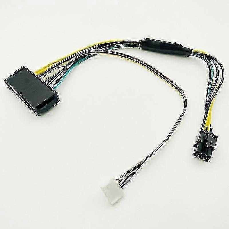 30CM ATX 24-Pin auf 6-Pin Netzteilkabel, Buchse 24-Pin auf Stecker 6-Pin, Kompatibel mit HP Elite 8100, 8200, 8300 und 800g1 Desktops, Langlebig
