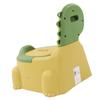 Baby Potty Thickening Ergonomic Modern Cartoon Dinosaur Training Potty Toilet with Rubber Base for