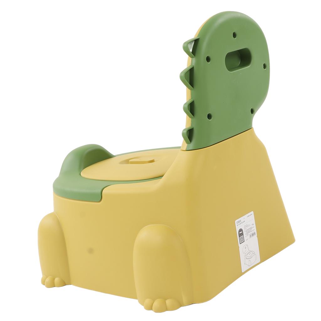 Baby Potty Thickening Ergonomic Modern Cartoon Dinosaur Training Potty Toilet with Rubber Base for