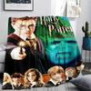 1Pc Saviour Potter Print Flannel Blanket, High Quality Comfortable for All Seasons, Home Decor, Warmth and Comfort, Perfect for Gifts