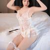 Sex Lingerie Sexy Suspender Lace Seduction Onesie Skirt Open Crotch Hot Perspective Passion Suit