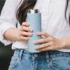 LOCK&LOCK LHC3101BLK 316L Stainless Steel Insulated Water Bottle 450ml