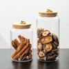 ZISIZ Transparent Sealed Glass Storage Jar