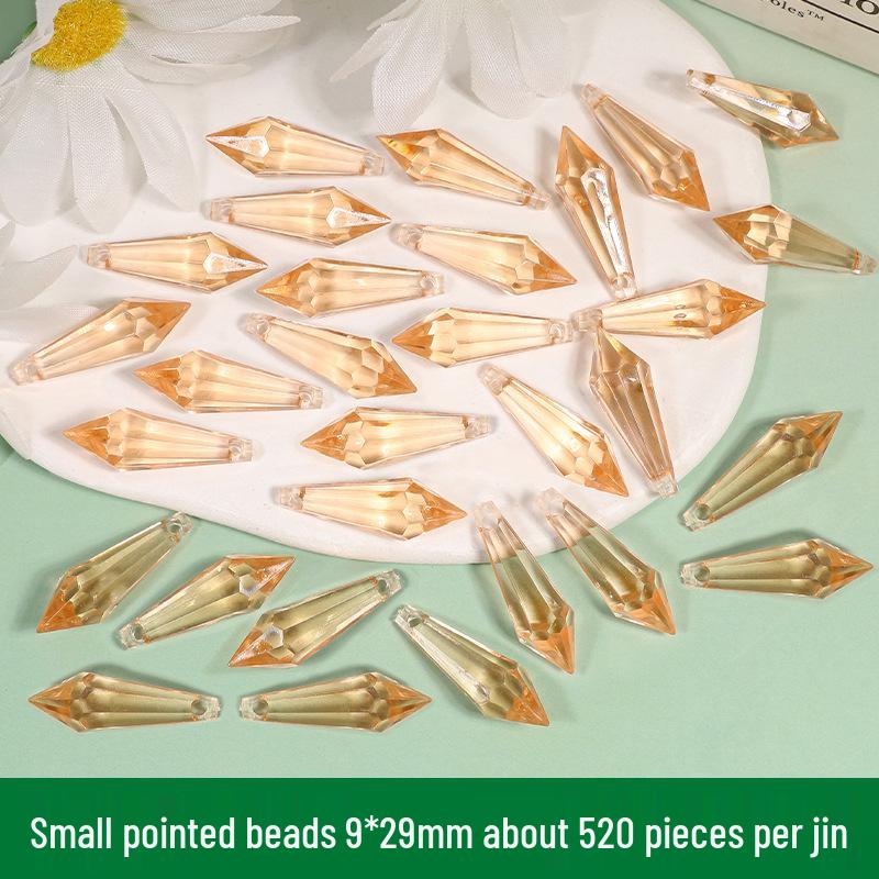 Acrylic Crystal Bead Pendant - Decorative Hanging Ornament for DIY Curtains