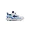 Li Ning Kids Lightweight Fashion Comfortable Casual Shoes Kids Sneaker Standard-White Sky-Blue Shadow-Purple-Blue YKNU108-5