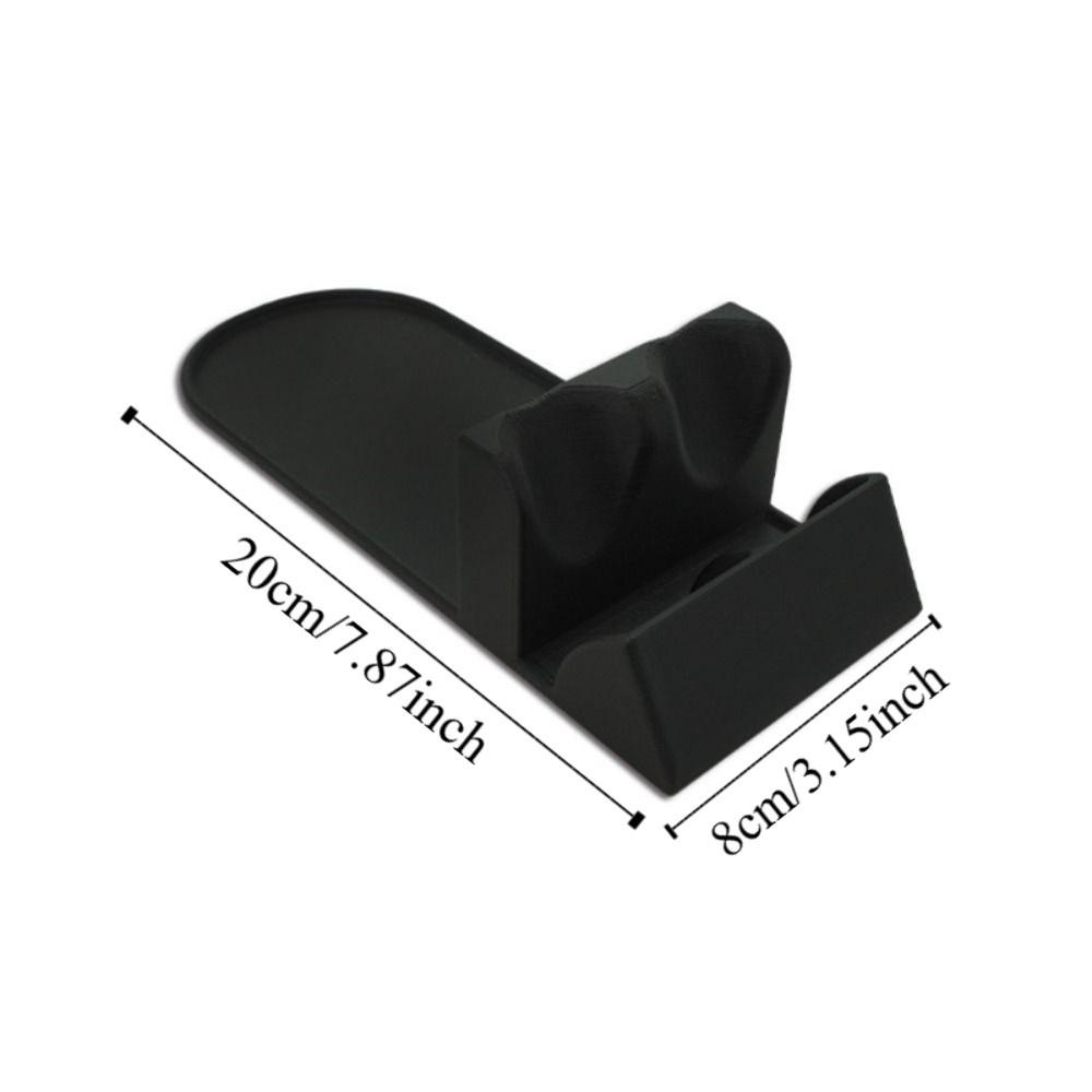 Multifunctional Utensil Spoon Rest Portable Drip Pad Ladles Tongs Holder Waterproof Flat Bottom Tableware Storage Rack Home