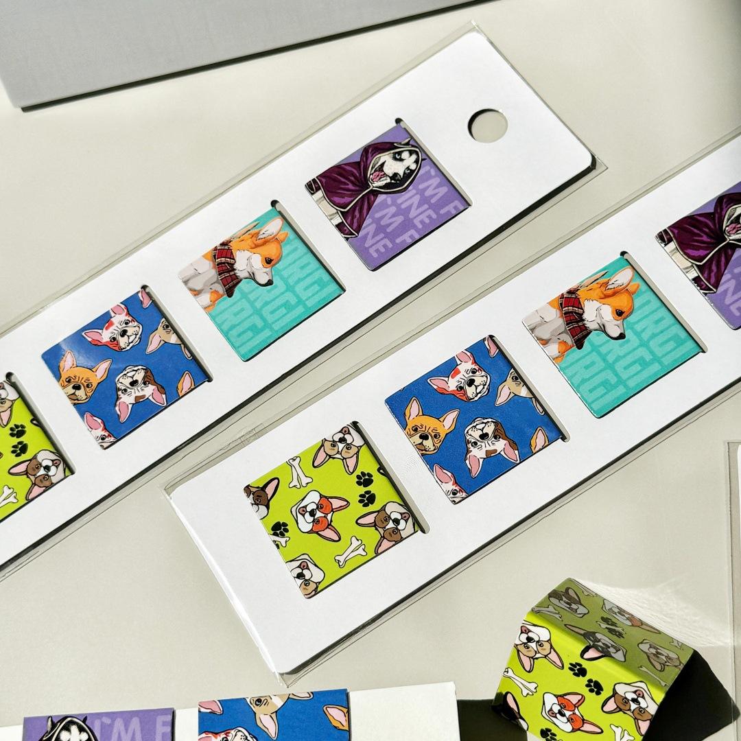 

Evil Husky Animal Cartoon Magnetic Bookmark – Magnetic, Creative, Cultural Gift, Ideal for Students