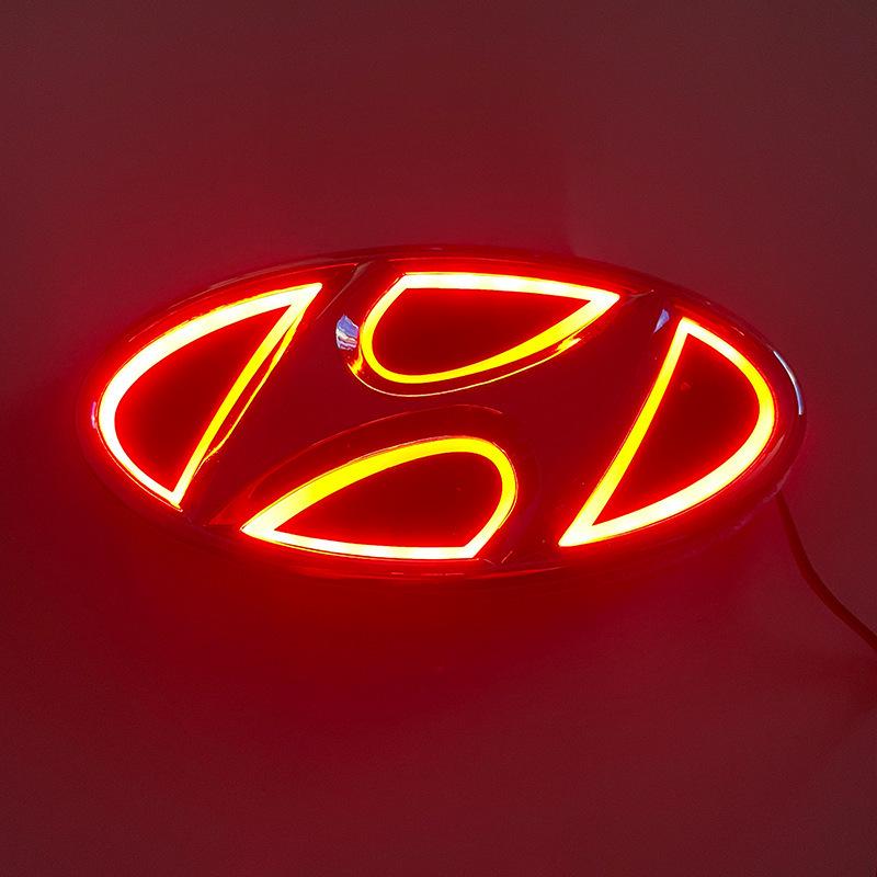 5D LED Rear Emblem Light for Hyundai Tucson, Elantra, Santa Fe, Sonata