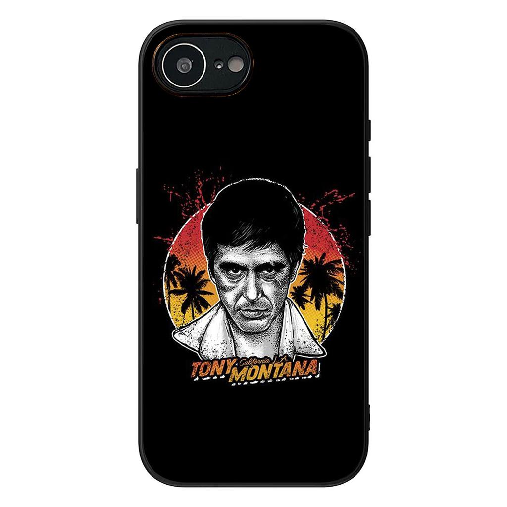Al Tony Pacino Montana S-Scarfaces Phone Cover for Apple iPhone 12 13 Mini XS 11 Pro Max 7 8 Plus + XR 8+ X SE 2020 SE3 Case