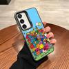 Mr Men L-little Miss Phone Case For Samsung Galaxy S25 S24 S23 S22 S21 S20 Note20 Ultra Plus Fe colored silver Cover