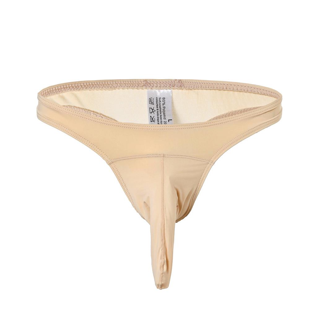Men's New Ice-Threaded Sexy Breathable Nose Underwear
