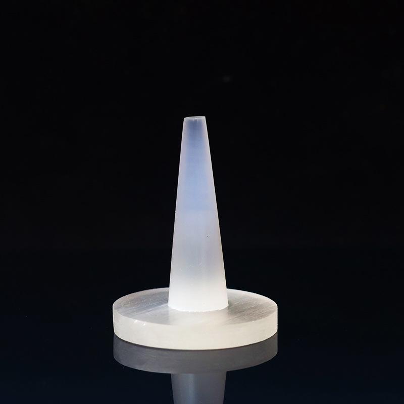 Natural Selenite Gypsum Jewelry Ring Storage Tray Home Décor Ornament