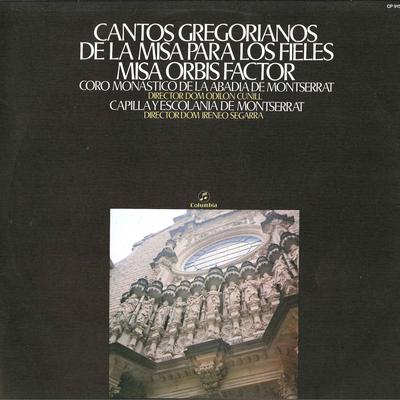 LP Record DOM IRENEO SEGARRA(DIR.)/CAPILLA Y  - Cantos Gregorianos De La Misa Para  CP9158 COLUMBIA 1972 Spain Classical Used