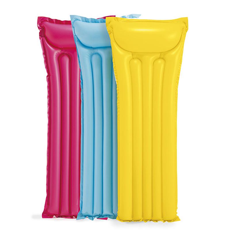 59703 Inflatable Fluorescent Surfboard Float Toy 183*69CM синий