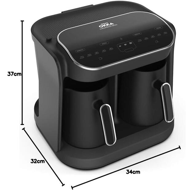 Кофеварка Arzum OK007-K Okka Grandio Duo черный/хром