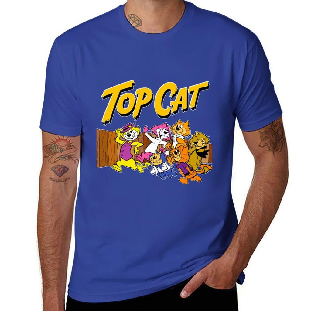 Top Cat- Limited Edition | Perfect Gift T-Shirt Boys Animal Print Korean Fashion Sports Fans T Shirts Men