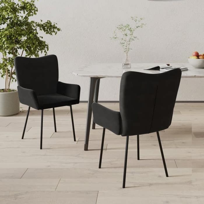 VidaXL 2x Chaises de Salle à Manger Sièges de Cuisine Fauteuils de Salle à Manger Chaises à Dîner Meubles de Cuisine 344804