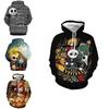 Nightmare Before Christmas 3d Printed Hoodie Jacket Jack Sally Costume Style