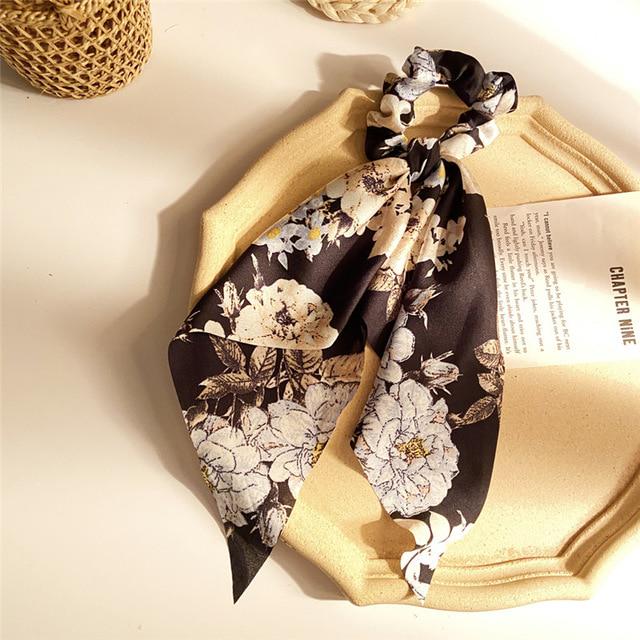 Spring Hair Pack Cute Small Dot Hairband Y2K HairTies White Polka Dot Hair Scrunchies Women Hair Accessories Bow Headband Hair Ribbon