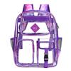 Schoolbag wholesale new couple transparent shoulder jelly bag Korean version pvc backpack male and female junior high school leisure student schoolbag