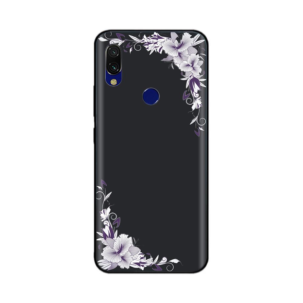 For Xiaomi Redmi 7 Case Redmi7 Black Silicon Bumper Soft Tpu Phone Case Cover For Xiaomi Redmi Note 7 Pro Note7 Case Funda Coque