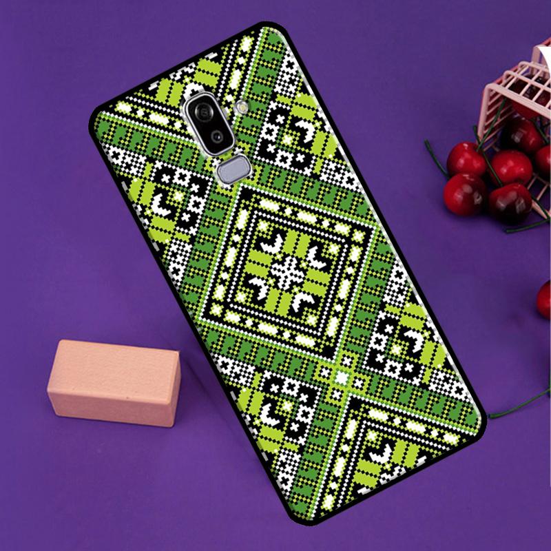 Ukrainian Embroidery Pattern For Samsung Galaxy M06 M31 M11 M13 M53 M12 M32 M52 M35 M55 M15 M14 M34 M54 M16 M36 M56 Case