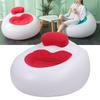 Inflatable Chair Comfortable Supportive Heart Shape Decorative Plush Chair for Bedroom Living Room