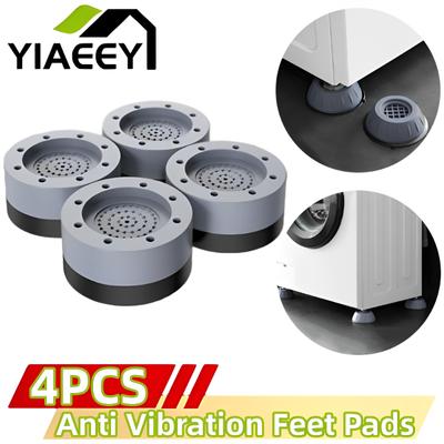 1/2/4 pezzi piedini antivibranti tappetino in gomma antiscivolo silenzioso supporto universale per lavatrice frigorifero ammortizzatori supporto
