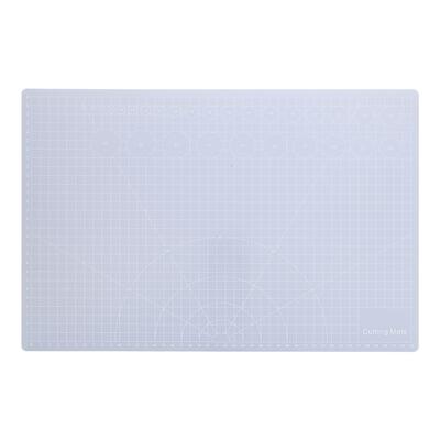 Translucent Cutting Pad Non Slip Cut Board Hand Made Tool Non Reflective for Rubber Stamp(A3