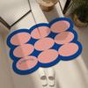 Bathroom Diatom Mud Absorbent Mat Toilet Door Non-slip Quick Drying Mat Household Toilet Mat Foot Mat