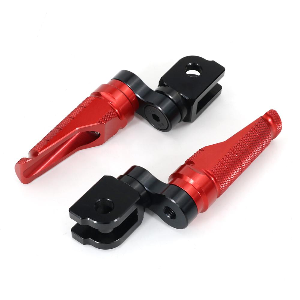 Motorcycle Adjustable Front Footrests Foot Pegs Fit For Suzuki SV650 2016-2022 SV650X 2018-2022 SFV650 GLADIUS 2009-2015 KATANA
