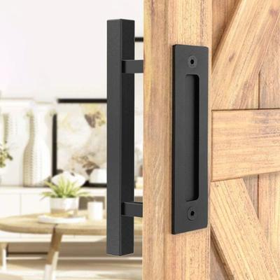 Circular Mobile Door Handle Furniture Handle Hardware Recessed Wooden Door Handle  Cupboard