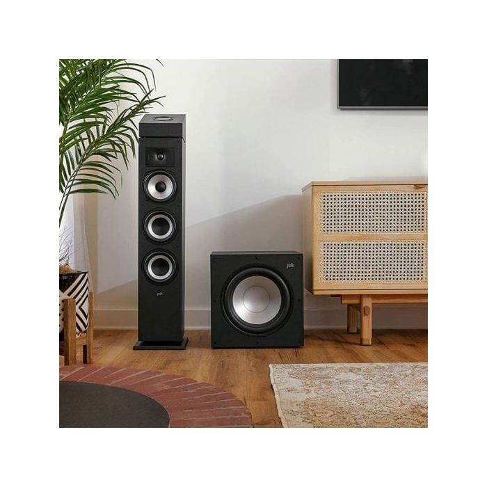 Subwoofer - POLK AUDIO - Monitor XT12 - 12 pouces - 100 watts - Amplificateur de classe AB