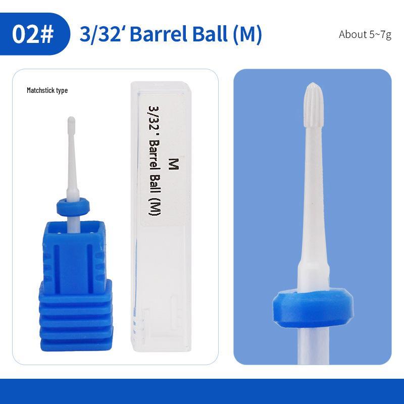 Ceramic Nail Drill Bit for Nail Art & Gel Polish Removal