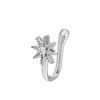 Non-perforated Adjustable U-shaped Nose Clip Star Love Insect Nose Ring Fashion Creative Nasal Ornament Jewelry Accessory