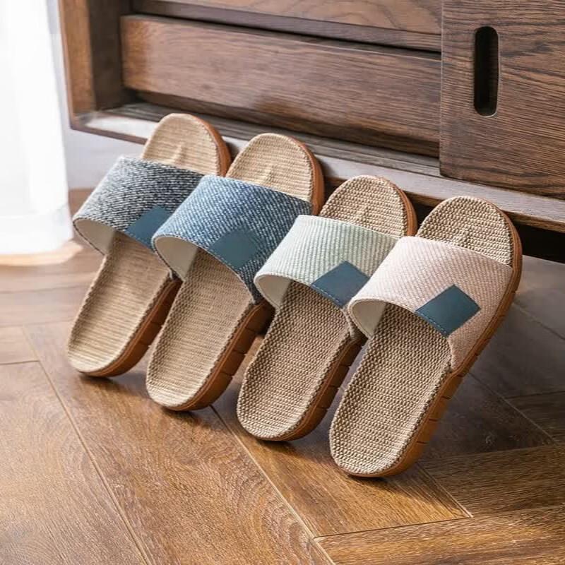 Men's Summer Linen Slippers