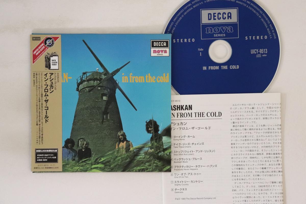 

CD ASHKAN In From The Cold UICY9513 DECCA 2005 Japan Obi Rock Used
