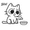 Sticker No Damage Car Sticker Waterproof PVC Self-adhesive Trace Auto Decal Cartoon Cat Safe Decal Pattern Funny for Fuel Tank Caps Windows Luggage