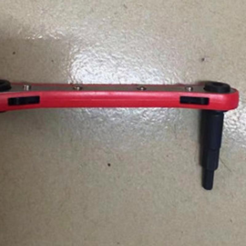 Refrigeration Ratchet Wrench 4 Different Sizes 1/4 X 3/16 Square X 3/8 X 5/16 Square Air Conditioning Ratcheting Service