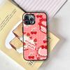 Cream Strawberry Cake Cute Phone Case For iPhone 17,16,15,14,13,12,11 Plus,Pro Max,XS,Colorful Silver Phone Case Funda Cover