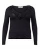 Guido Maria Kretschmer - Women' Long Sleeve Blouse - Cleo Top Gmc-1023-05602 Black 46