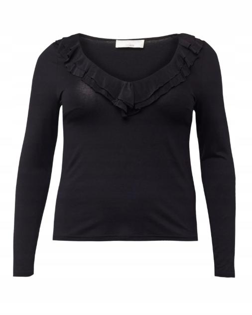 Guido Maria Kretschmer - Women' Long Sleeve Blouse - Cleo Top Gmc-1023-05602 Black 46