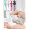 3 Stück 60 ml Reise-Schaumpumpflasche - Klarer Kunststoffbehälter, Nachfüllbar, Mit Spenderpumpe Für Gesichtsreiniger, Wimpernshampoo