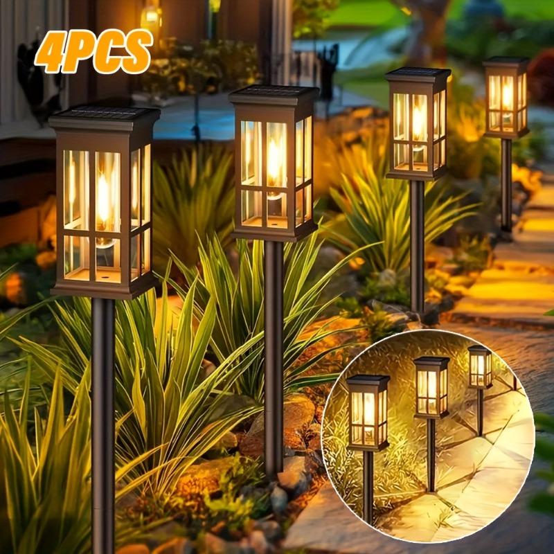 Solar Path Light Outdoor Waterproof  Landscape Lighting Suitable for Trail Terrace Lawn and Courtyard Decoration
